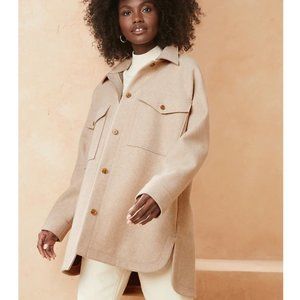 Banana Republic Factory Cozy Shirt Jacket NWT XL